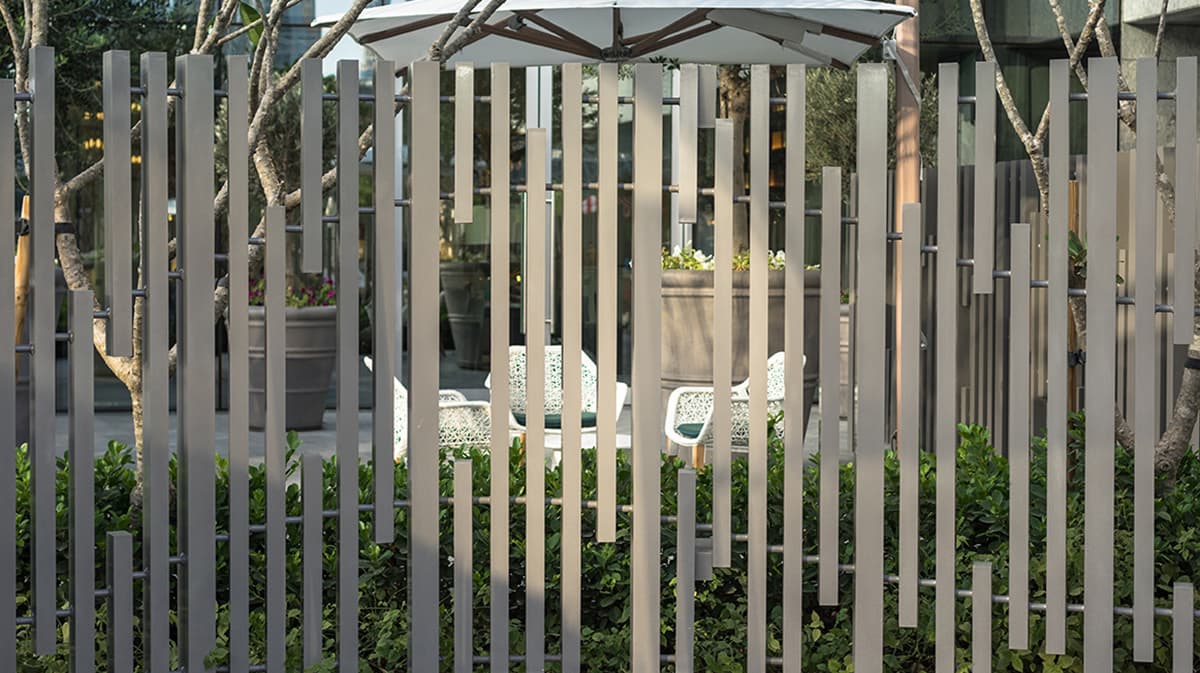 Aluminium Raling Detail