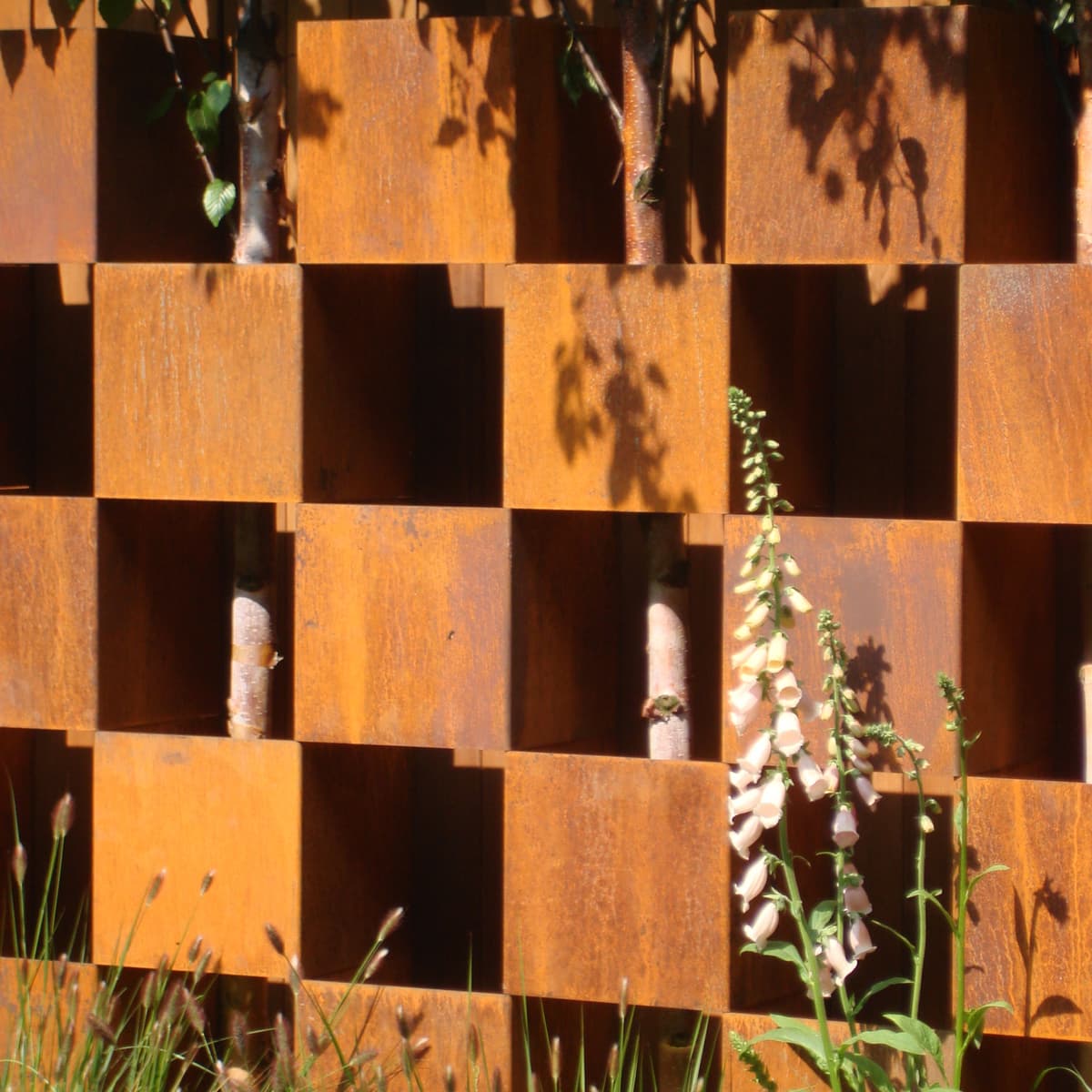 Corten Screen Detail