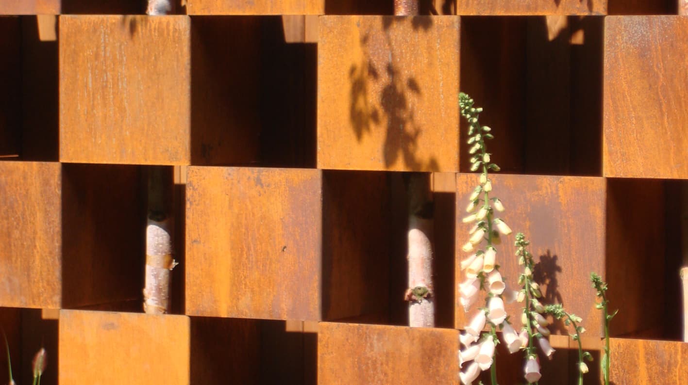 Corten Screen Detail
